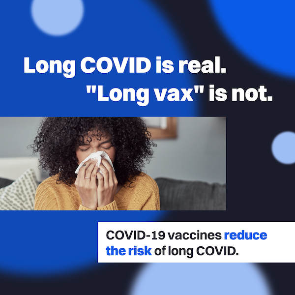 COVID-19 vaccines reduce the risk of long COVID